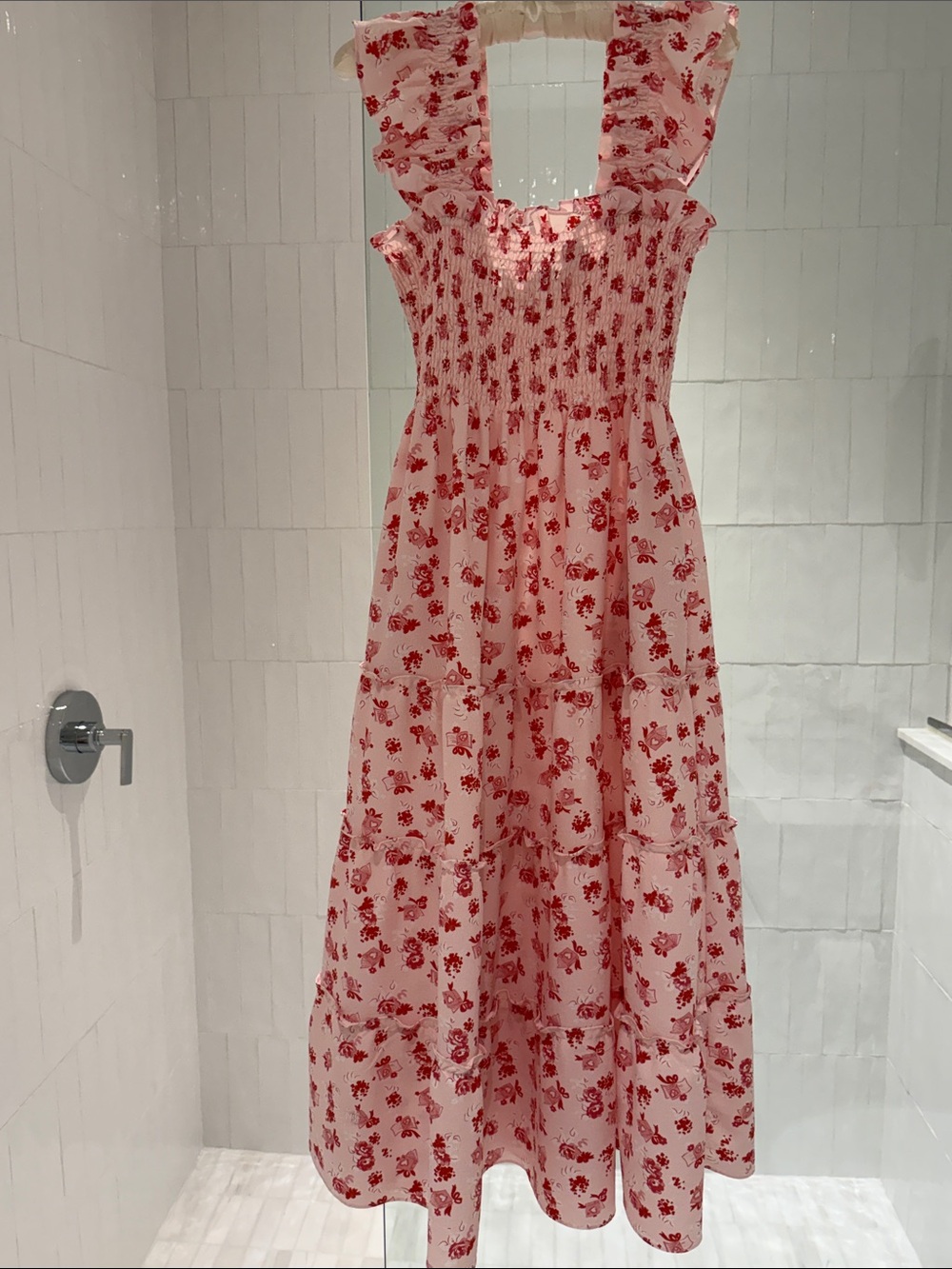 Hill House Nap Dress | Original Valentine’s Print | Pristine Sz Medium - Picture 4 of 6